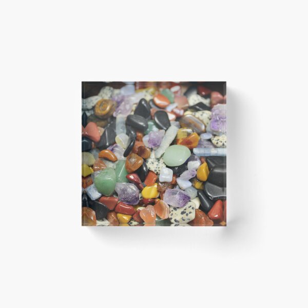 Item preview, Bowl of natural tumbled crystals designed and sold by DBSR-LLC.