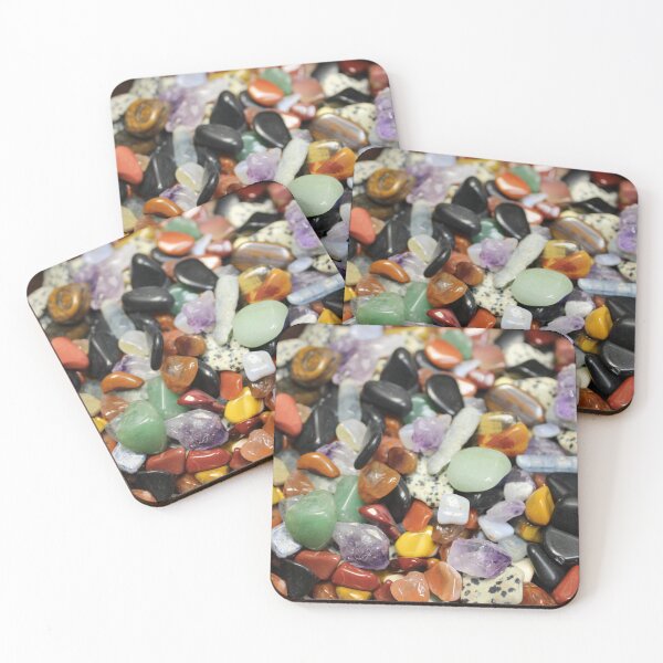 Item preview, Bowl of natural tumbled crystals designed and sold by DBSR-LLC.