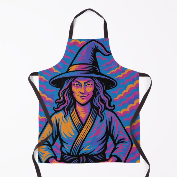 Item preview, Halloween Witch in a BJJ Gi designed and sold by Grapple Co..