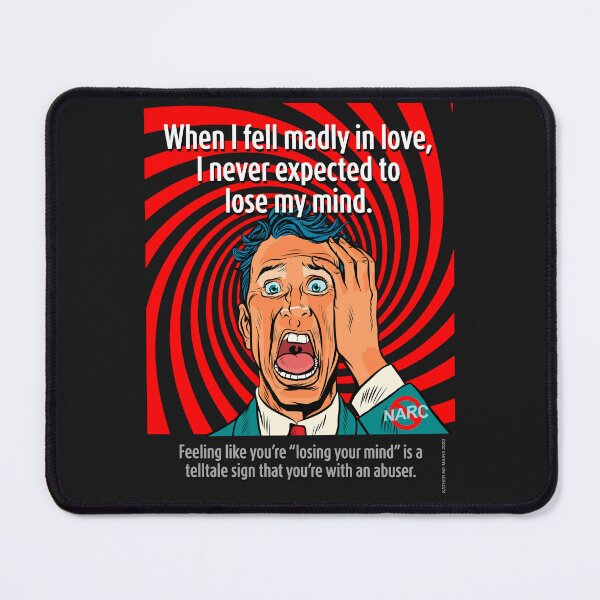 Item preview, Narcissistic abuse: Crazy man designed and sold by Katherine Miura.