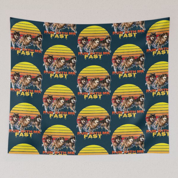 Item preview, WOLF RUN WITH ME FAST designed and sold by warhurnat.