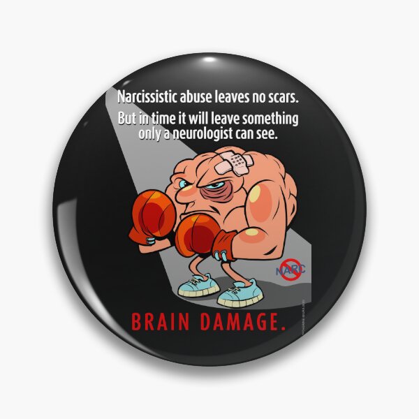 Item preview, Narcissistic abuse:  Boxing brain. designed and sold by Katherine Miura.