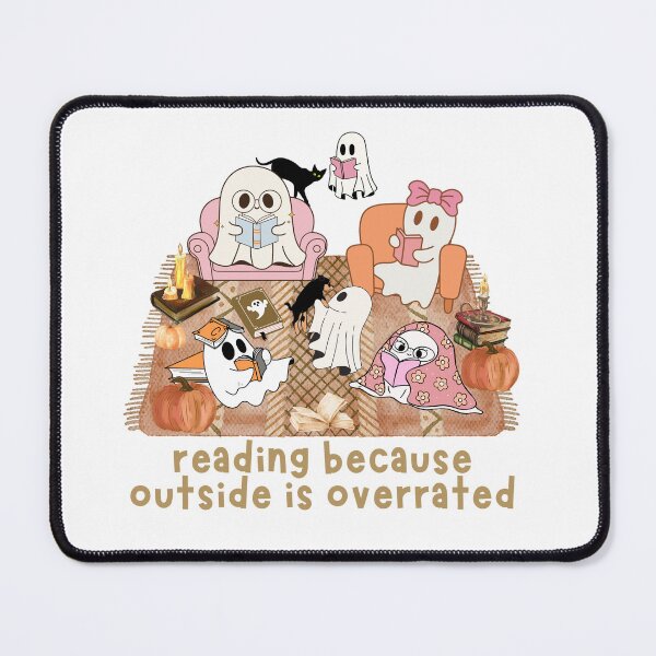 Item preview, Ghost Funny Memes Introvert Quotes Reading Book Lovers designed and sold by CCKimShop.