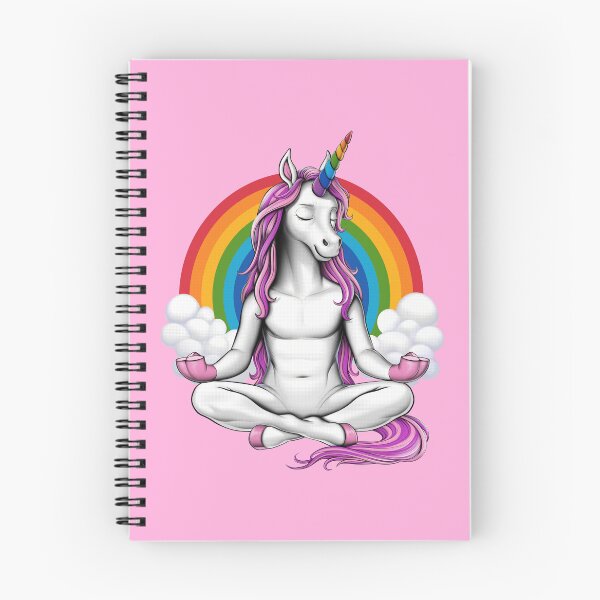 Item preview, Unicorn Yoga Meditation designed and sold by underheaven.