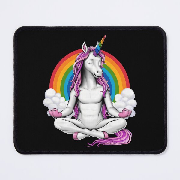 Item preview, Unicorn Yoga Meditation designed and sold by underheaven.