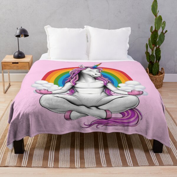 Item preview, Unicorn Yoga Meditation designed and sold by underheaven.