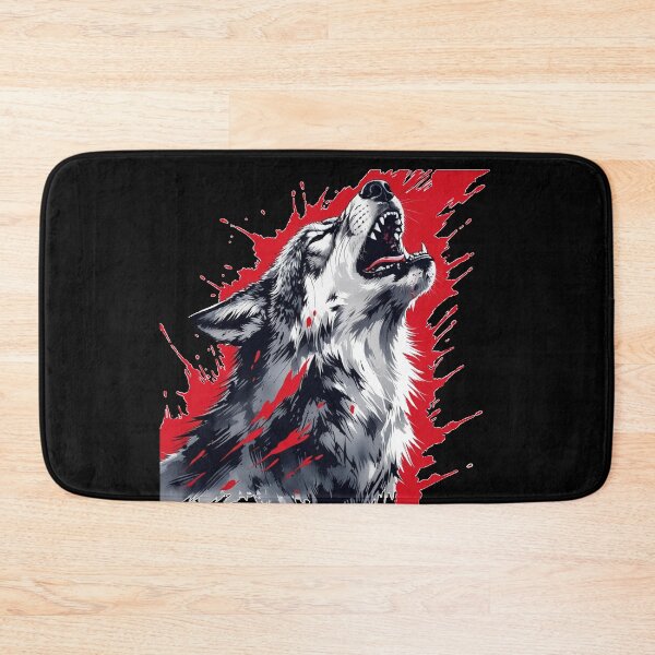 Aperçu de l'œuvre Howling wolf créée et vendue par Fradikal.
