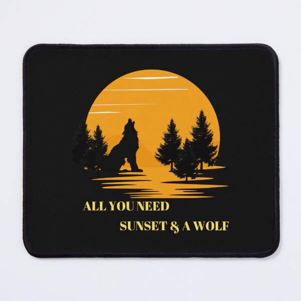 Item preview, WOLF sunset designed and sold by warhurnat.