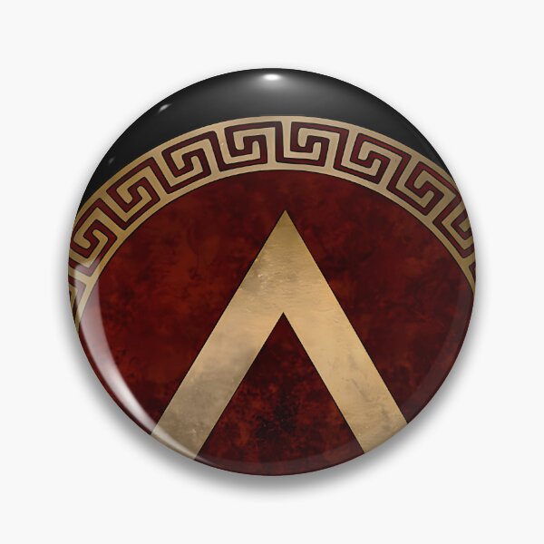Item preview, Spartan Shield Lacedaemonian Lambda Ancient Symbol Of Sparta 1922 designed and sold by JOBEDORISHOP.