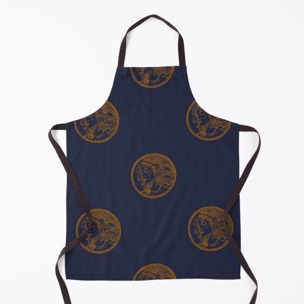 Item preview, Athena's Coin Blue designed and sold by Lavender Fox Studio.