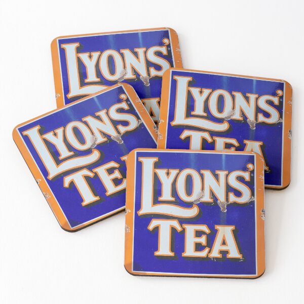Item preview, Vintage Metal Advertising Sign British Tea designed and sold by KALEIDOSCOPE UK.