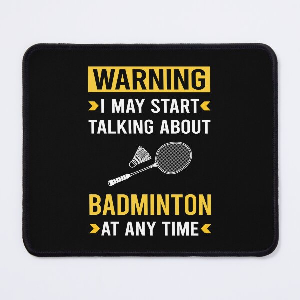 Item preview, Warning Badminton designed and sold by Maxxamus.
