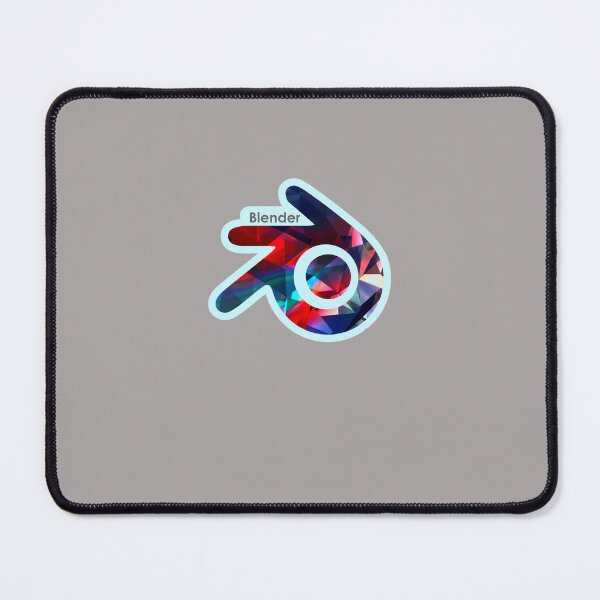 Item preview, BLENDER-LOGO-(WITH-WHITE-OUTLINE) designed and sold by KathyJYates.