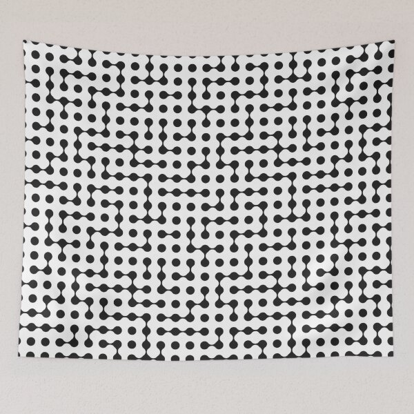 Item preview, Black Metaballs, geometric shapes designed and sold by CHERRY--SHOP.