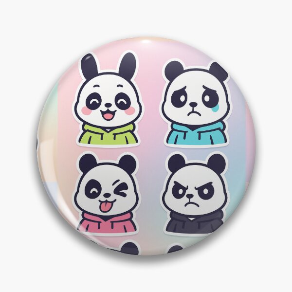 Item preview, Panda Emoji sticker designed and sold by Al-Ziyyel Studio✨.