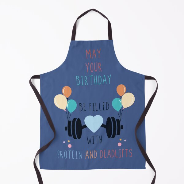 Item preview, Protein and Deadlifts - Happy Birthday Card, Training Card, Gym Card, Workout Card designed and sold by AYzako.