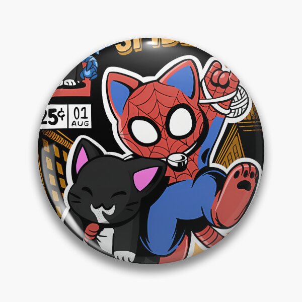 Item preview, Spider-Cat Strikes Again 1622 designed and sold by JOBEDORISHOP.
