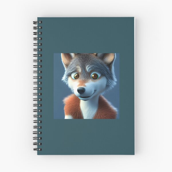 Item preview, Wolf cartoon  designed and sold by warhurnat.