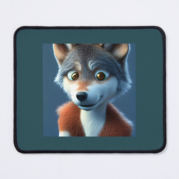 Item preview, Wolf cartoon  designed and sold by warhurnat.