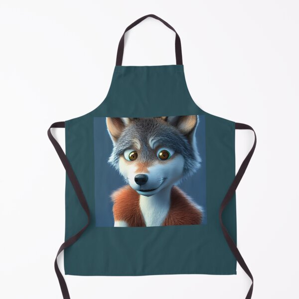 Item preview, Wolf cartoon designed and sold by warhurnat.