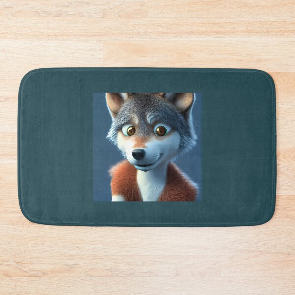 Item preview, Wolf cartoon  designed and sold by warhurnat.