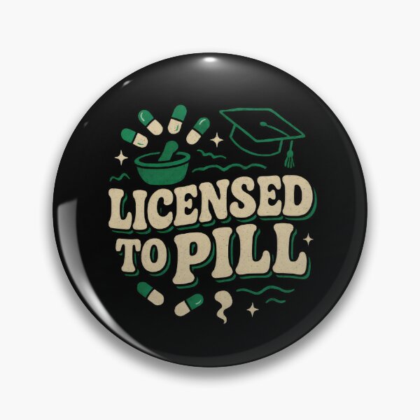 Item preview, Pharmacist: Licensed To Pill designed and sold by DemureArtsy.