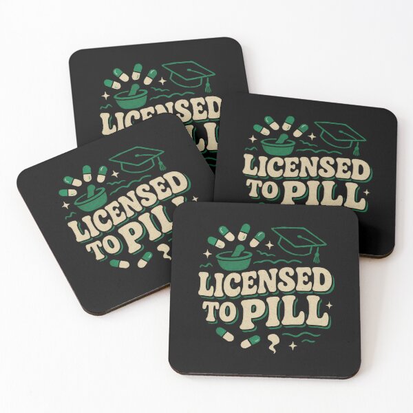 Item preview, Pharmacist: Licensed To Pill designed and sold by DemureArtsy.