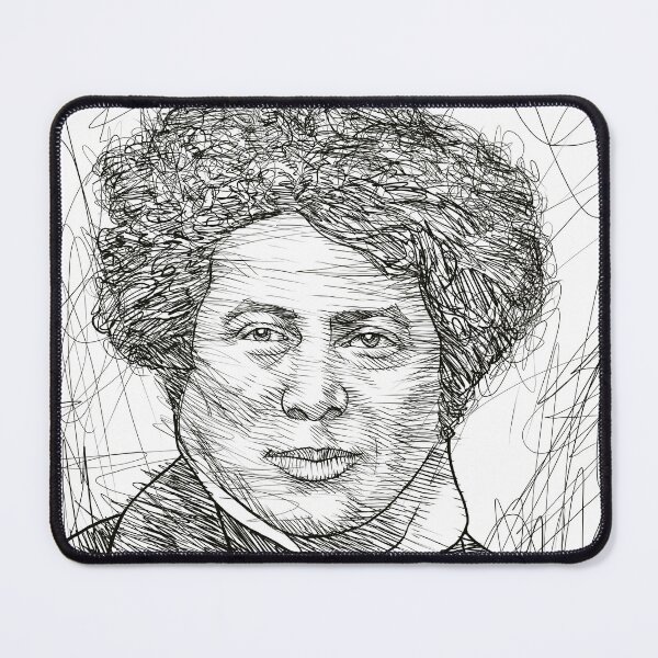 Item preview, ALEXANDRE DUMAS ink portrait .1 designed and sold by lautir.