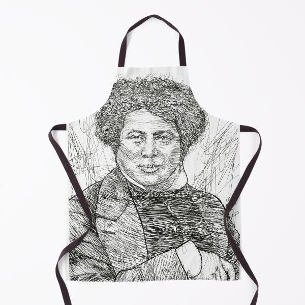 Item preview, ALEXANDRE DUMAS ink portrait .1 designed and sold by lautir.