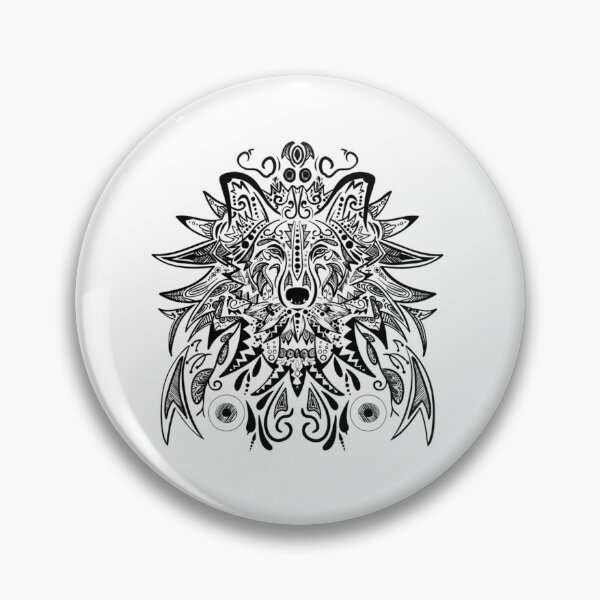 Item preview, Wolf Mandala  designed and sold by warhurnat.