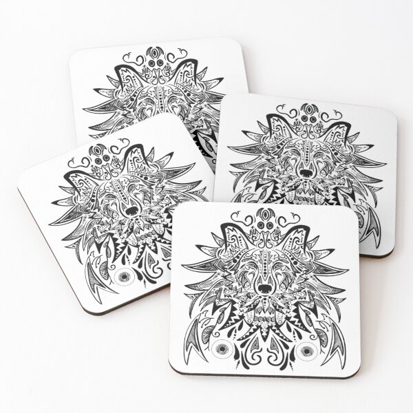 Item preview, Wolf Mandala  designed and sold by warhurnat.