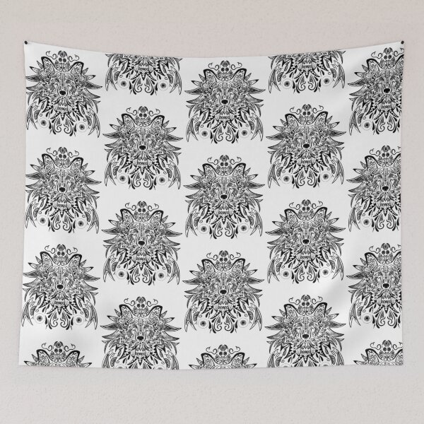 Item preview, Wolf Mandala  designed and sold by warhurnat.
