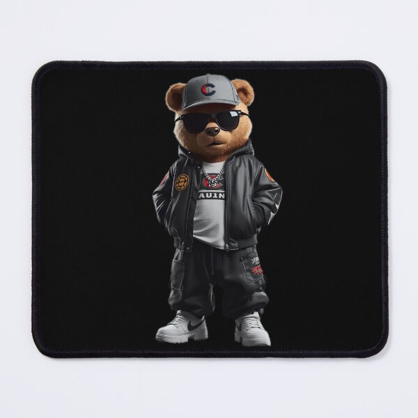 Item preview, Cool Streetwear Teddy Bear – Urban Hip-Hop Style Artwork designed and sold by kavishkanavodani.