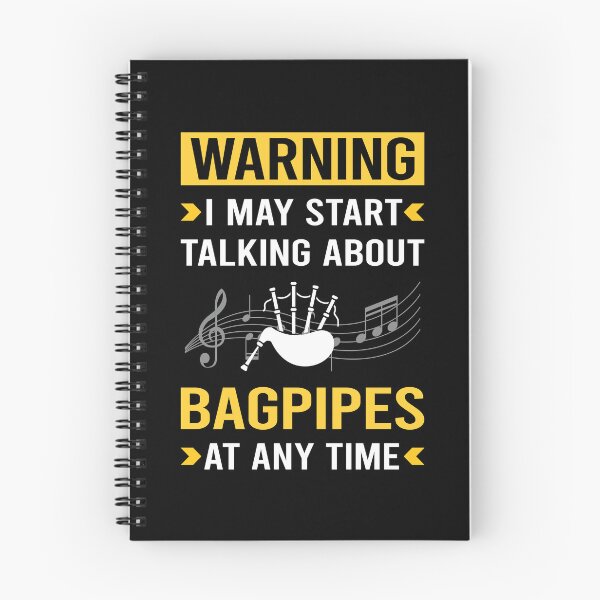 Item preview, Warning Bagpipe Bagpipes Bagpiper designed and sold by bettyn9wp.