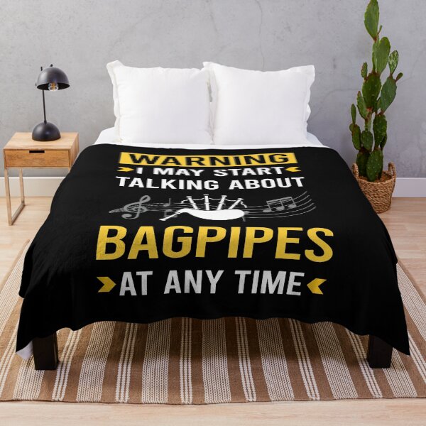 Item preview, Warning Bagpipe Bagpipes Bagpiper designed and sold by bettyn9wp.