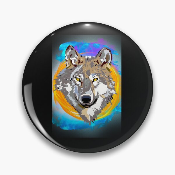 Item preview, Wolf with Moon    designed and sold by warhurnat.