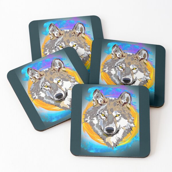 Item preview, Wolf with Moon    designed and sold by warhurnat.