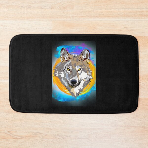 Item preview, Wolf with Moon    designed and sold by warhurnat.