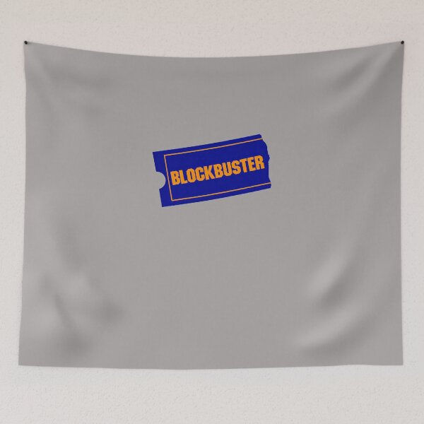 Item preview, BLOCKBUSTER-RETRO-LOGO designed and sold by PhyllisDKim.