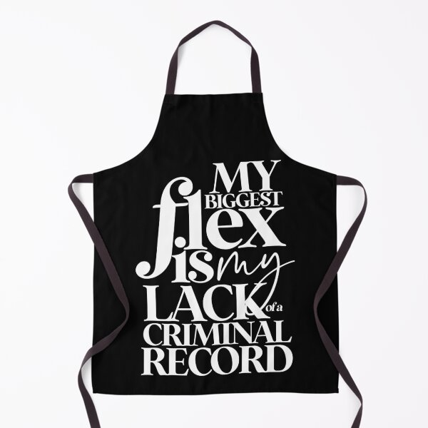 Item preview, MY BIGGEST FLEX - CRIMINAL RECORD designed and sold by alegnacreates.