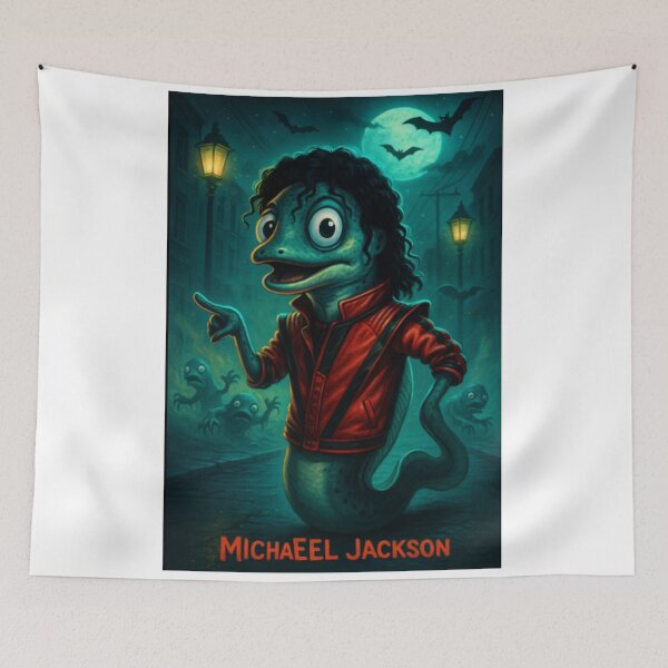 Item preview, MichaEEL Jackson Thriller Parody Illustration designed and sold by pintadopartners.