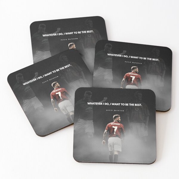 Item preview, David Beckham Motivational Quote Portrait designed and sold by SuccessInsanity.