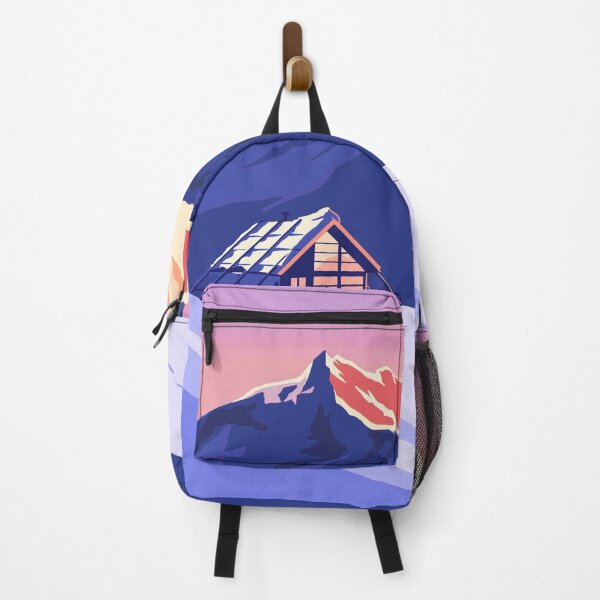 Item preview, Warm Lights in the Snowy Mountains designed and sold by Roundspace3789.