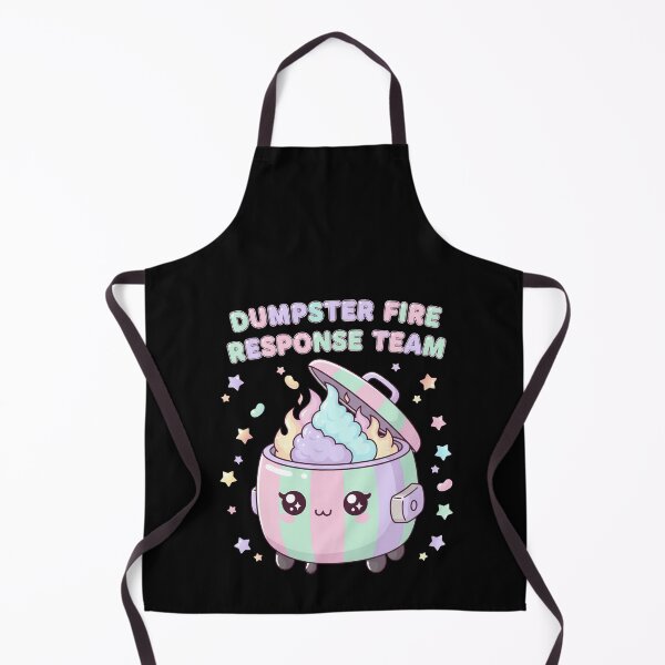 Item preview, Dumpster fire response team glitter heart trash panda party Funny saying designed and sold by SkeletonsDanger.