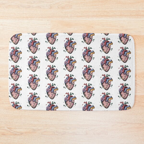 Item preview, Botanical Floral Minimalist Line Art Human Heart Glitch Aesthetic Illustratio Art Design 003 designed and sold by sadedream.