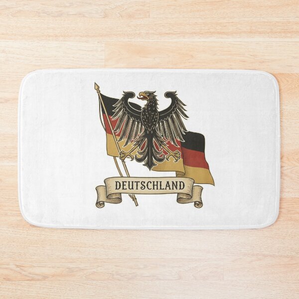 Item preview, German Eagle with Flag and "Deutschland" Inscription - Vintage Style designed and sold by ART-POD-PL.