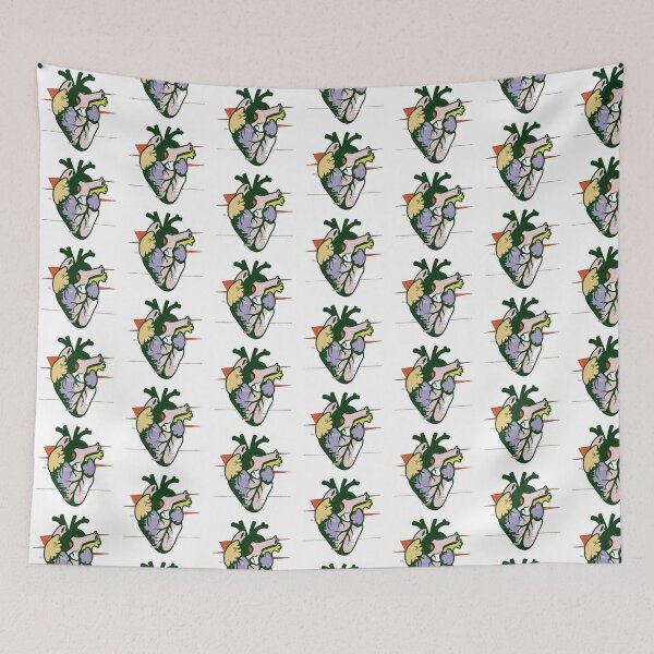 Artikelvorschau, Botanische florale minimalistische Linienkunst Menschliches Herz Glitch Ästhetisches Illustratio Art Design 003 entworfen und verkauft von sadedream.