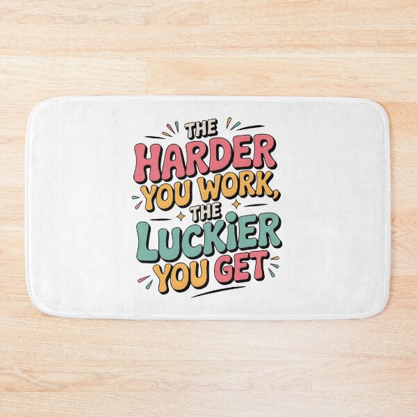 Item preview, The harder you work, the luckier you get designed and sold by nimmitrends.