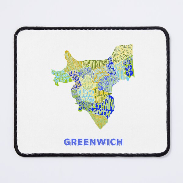 Item preview, Greenwich- London Boroughs designed and sold by damnfinecuppa.