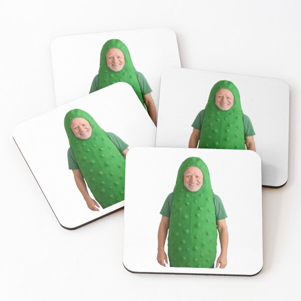 Item preview, Pickle harold hide the pain pickles cucumber birthday funny prank meme weird christmas designed and sold by CheeseBlueprint.